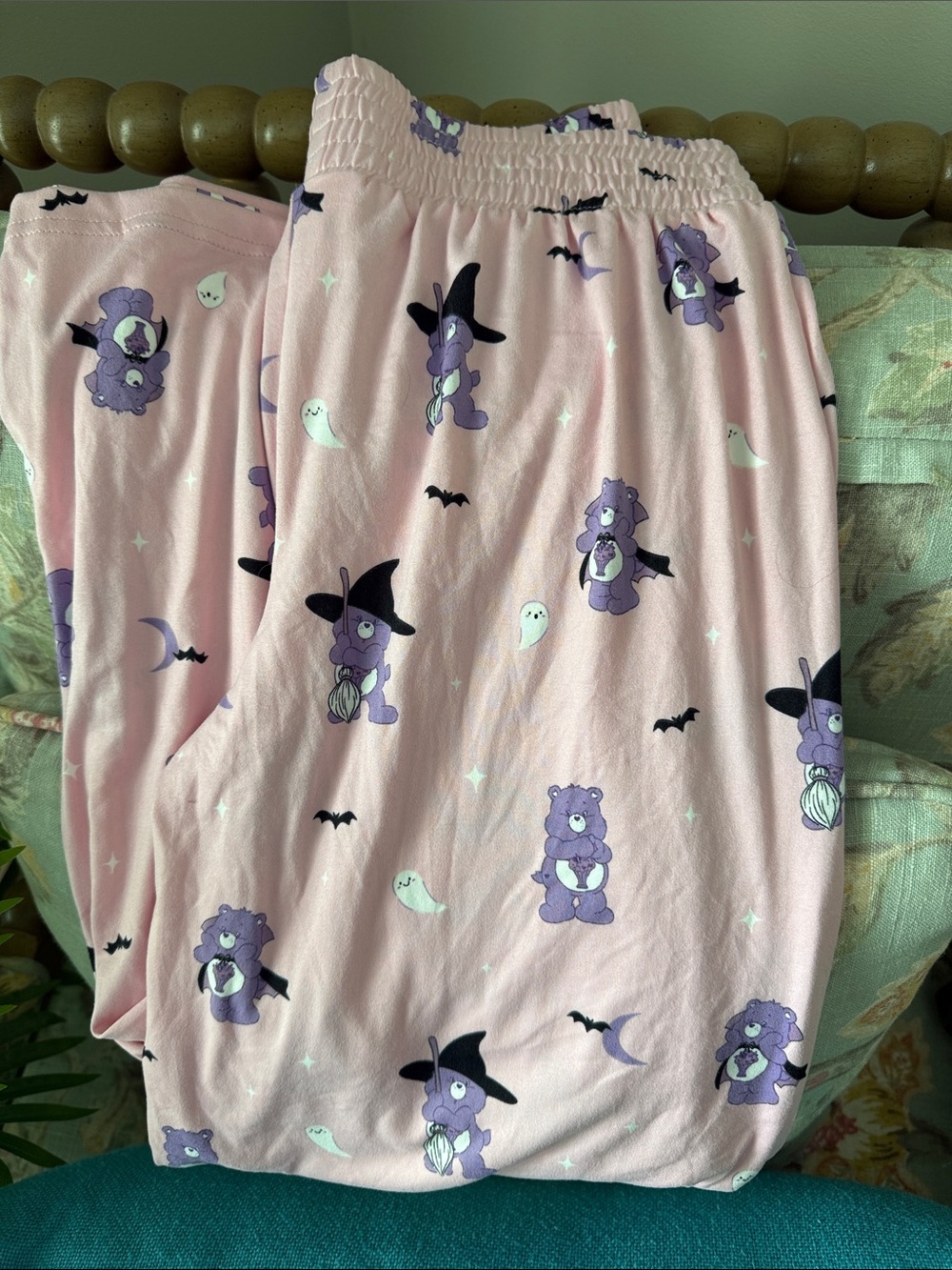 Care Bear Lavender Women’s Medium Halloween Lounge Pants NWT